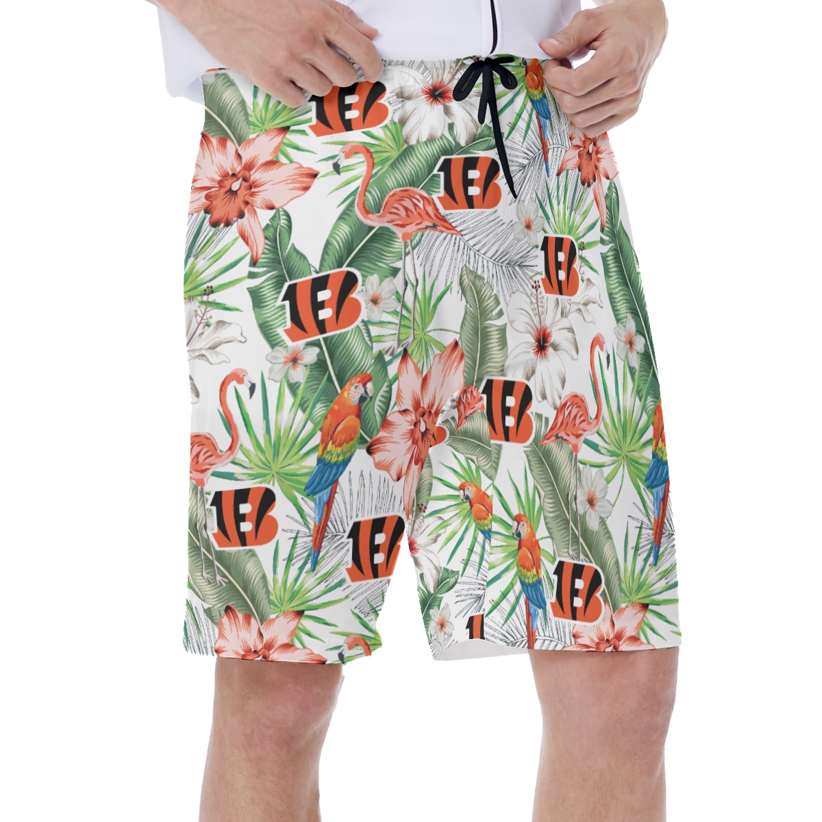 Bengals Men's Beach Shorts