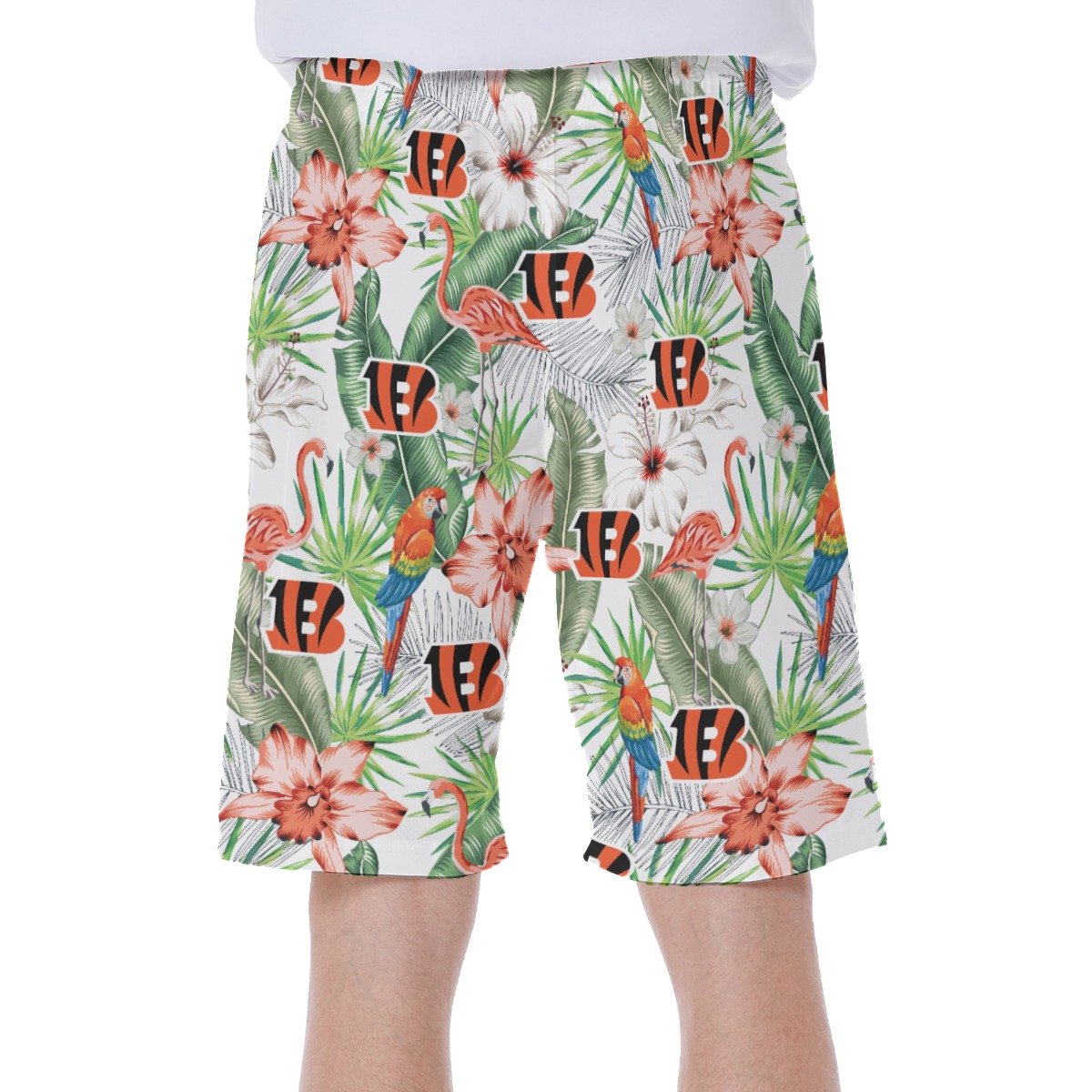 Bengals Men's Beach Shorts