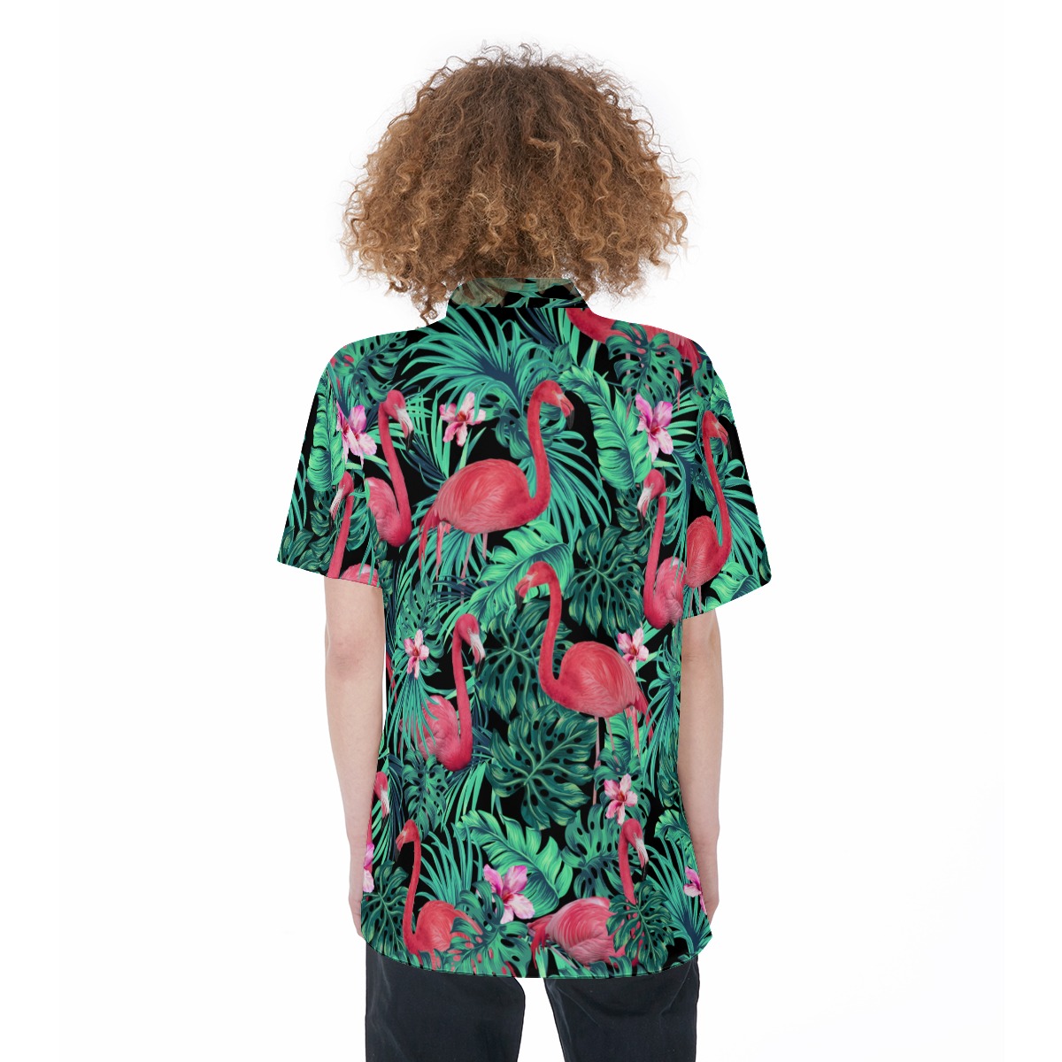 Flamingo Women's Hawaiian Shirt