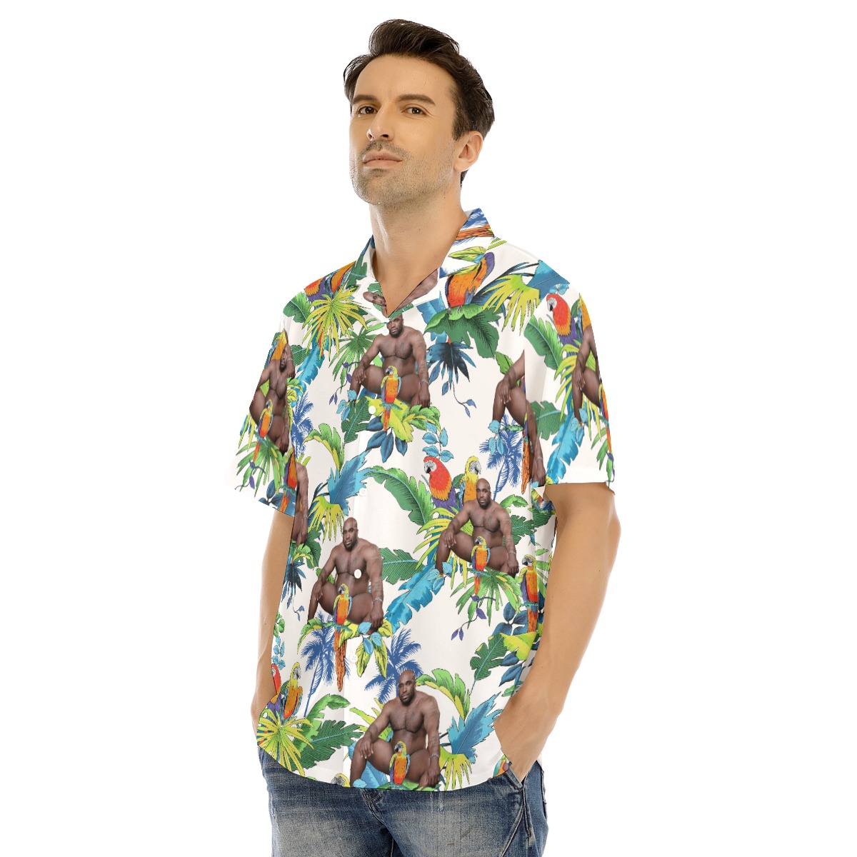 Barry Wood Hawaiian Shirt | Barry Wood Men's Hawaiian Shirt