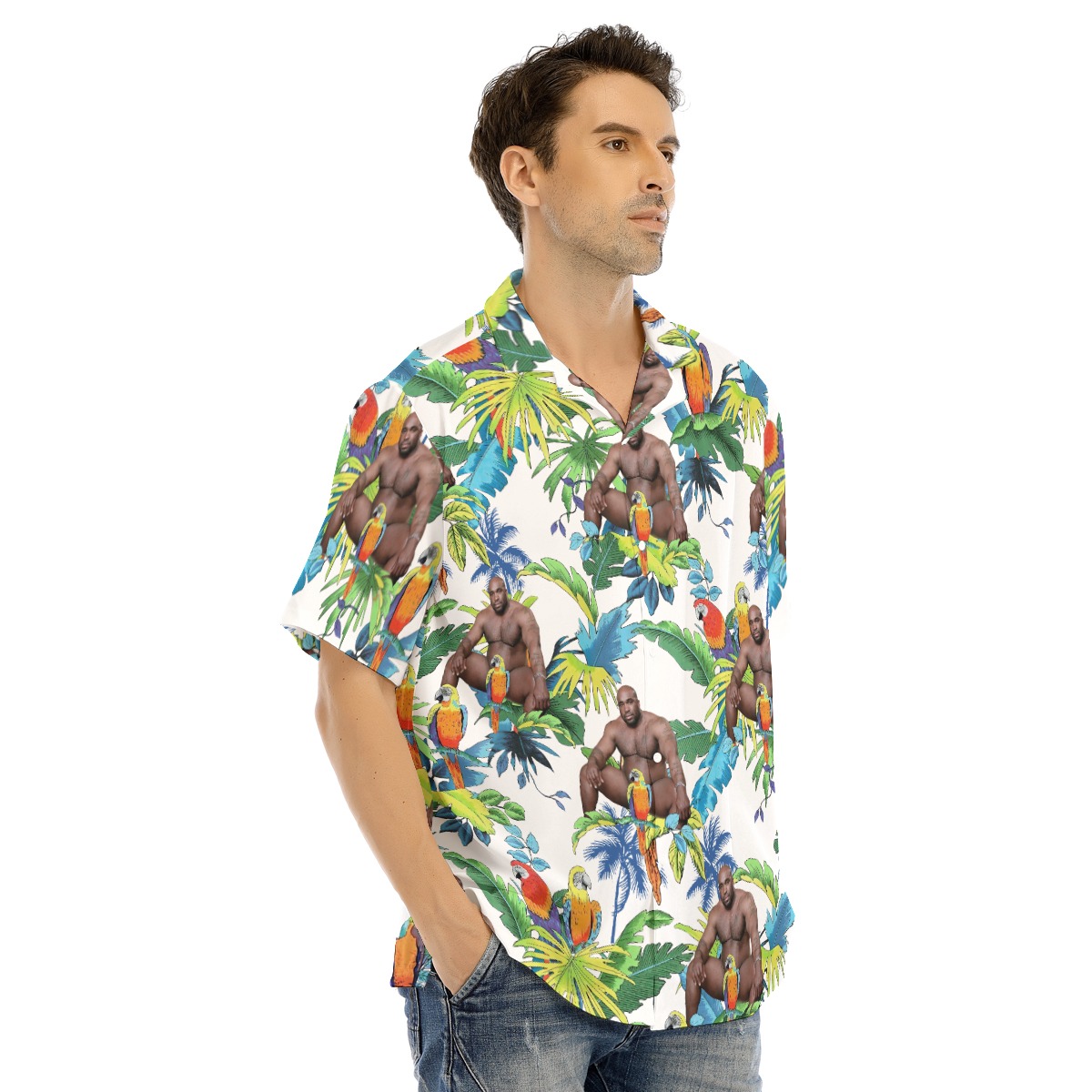 Barry Wood Hawaiian Shirt | Barry Wood Men's Hawaiian Shirt
