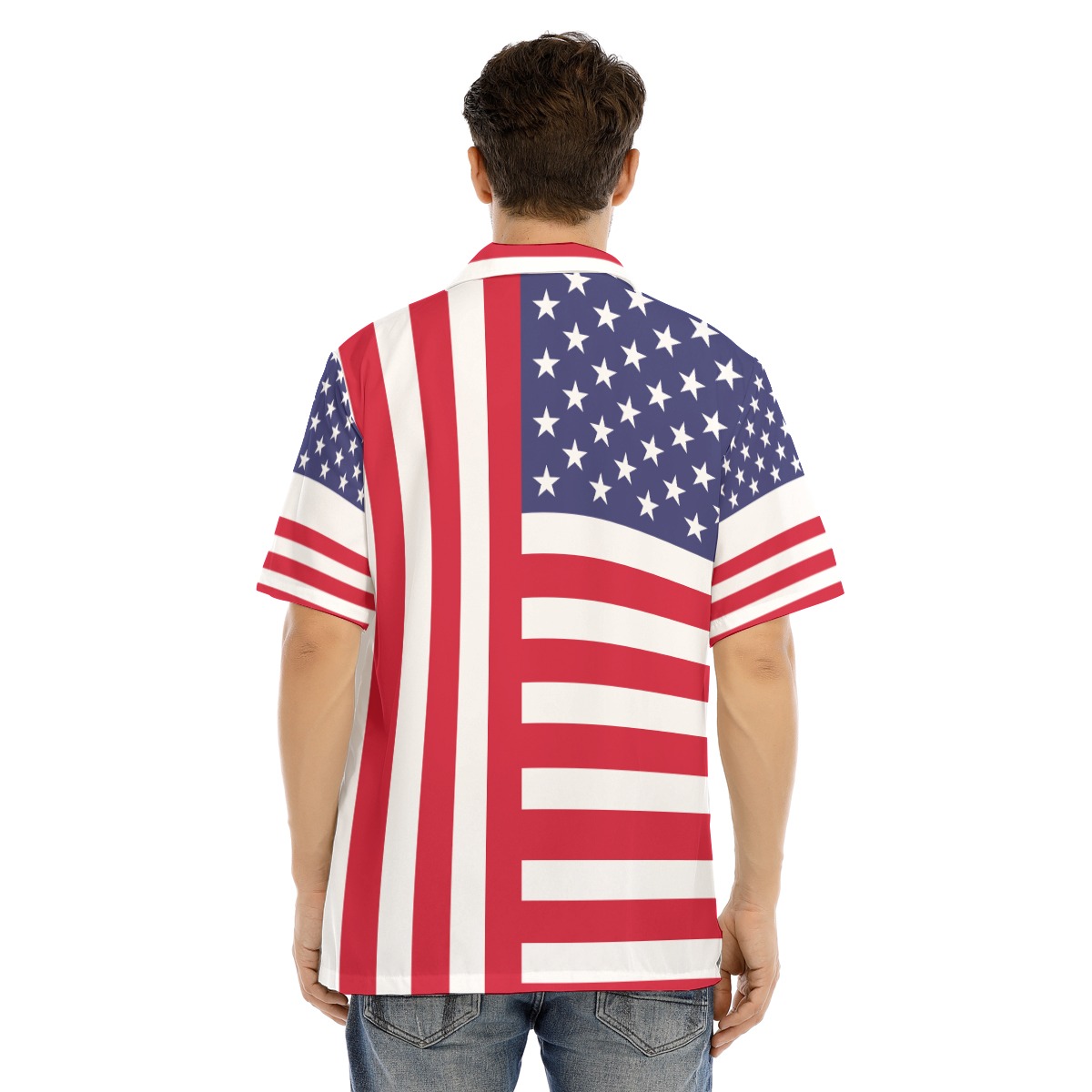 American Flag 4th Of July Hawaiian Shirt | American Flag 4th Of July Men's Hawaiian Shirt