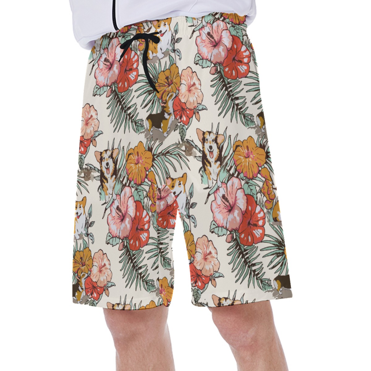 Corgi Men's Beach Shorts