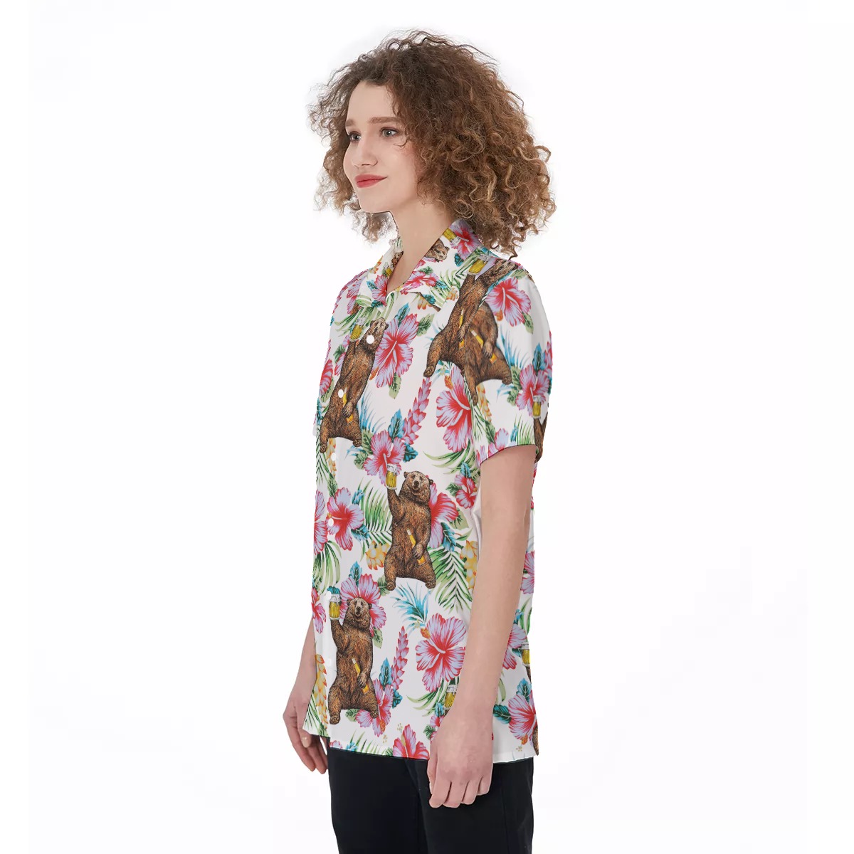 Camping Women's Hawaiian Shirt