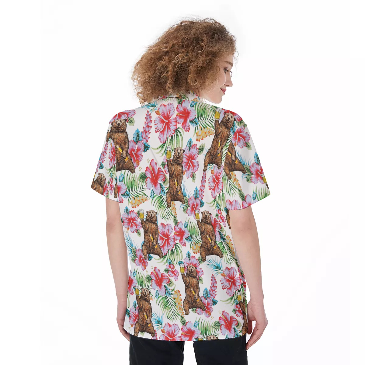 Camping Women's Hawaiian Shirt