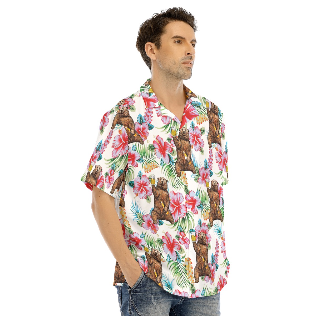 Camping Men's Hawaiian Shirt