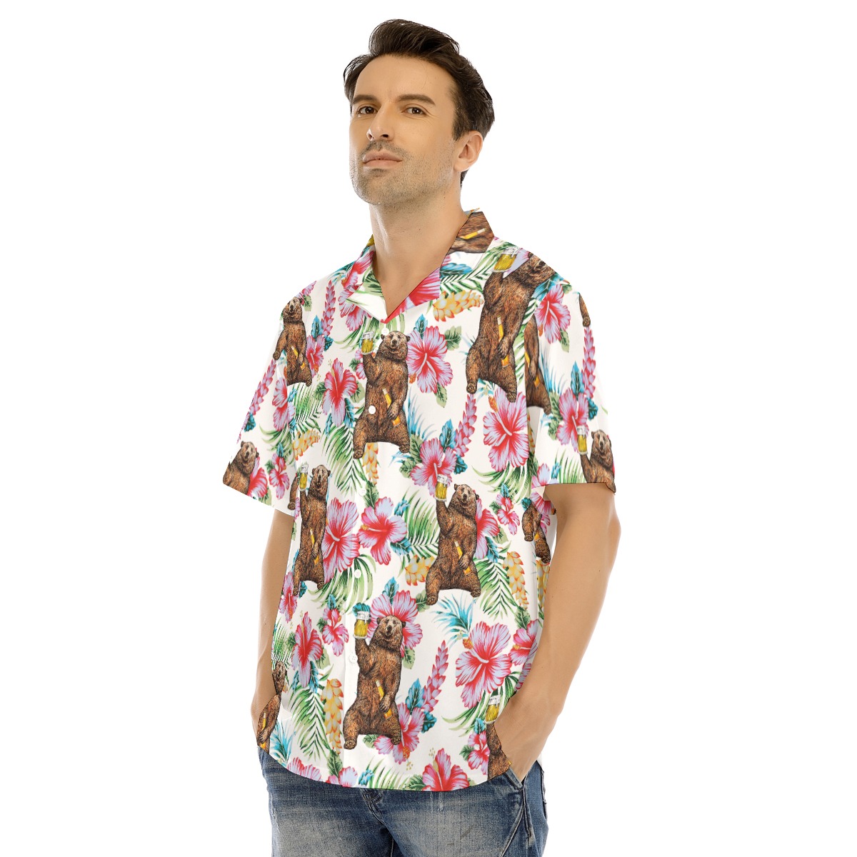 Camping Men's Hawaiian Shirt