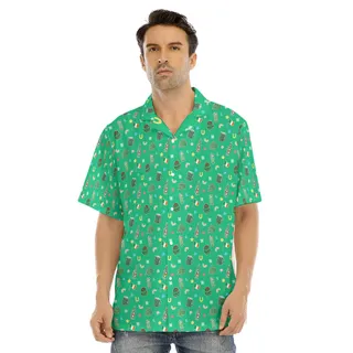 St Patrick's Day Men's Hawaiian Shirt