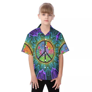 Hippie Hawaiian shirt For Children