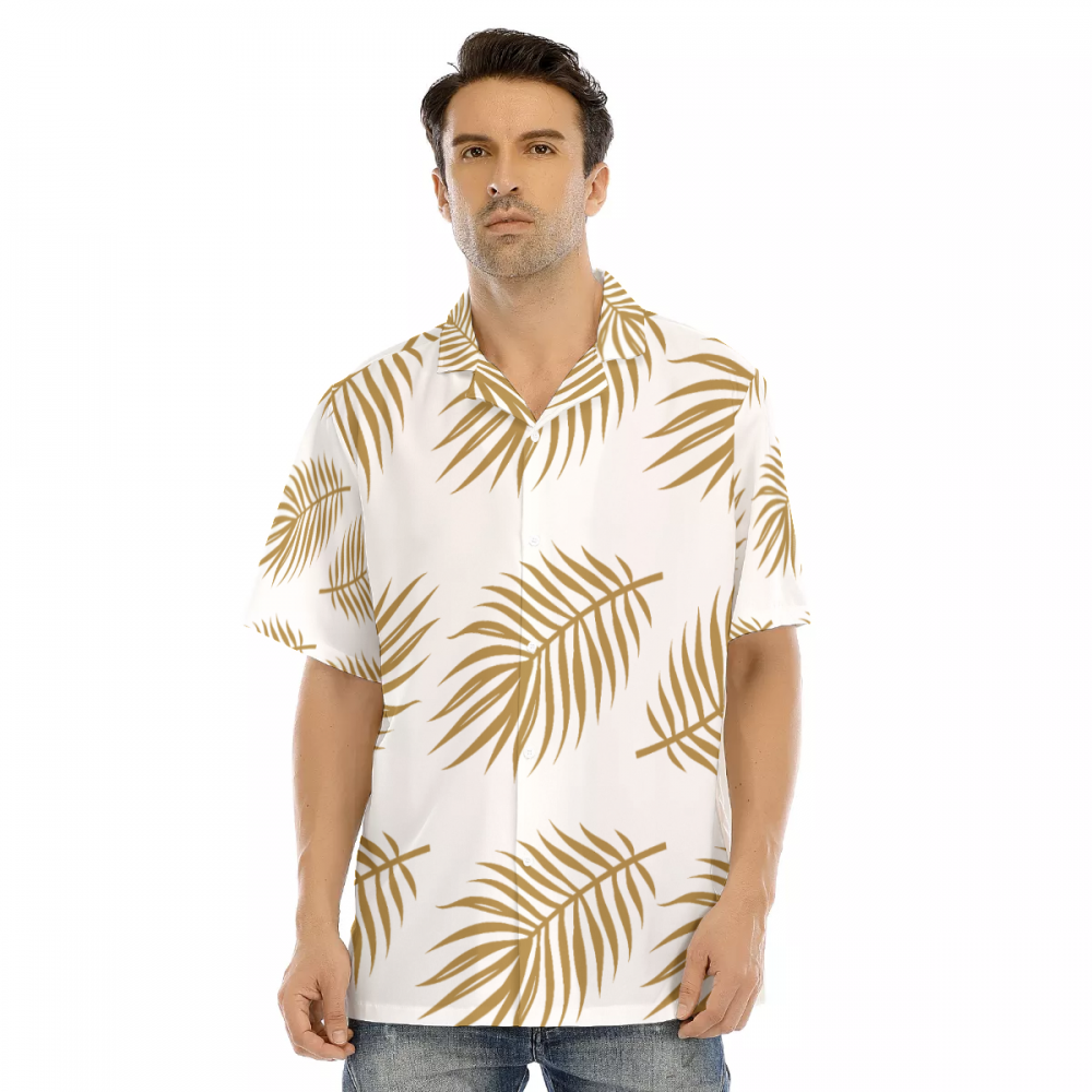 Floral Hawaiian Men's Hawaiian Shirt | Best Tropical Summer Party Short Sleeve Shirt - variant image 1