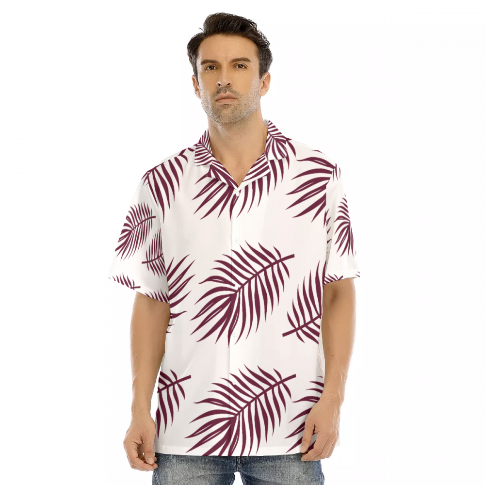 Purple Floral Hawaiian Men's Hawaiian Shirt | Best Tropical Hawaiian Shirt For Men - variant image 1
