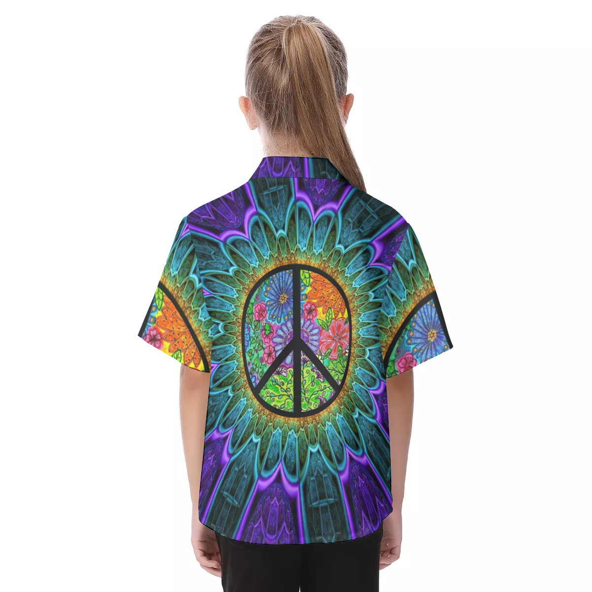 Hippie Hawaiian shirt For Children