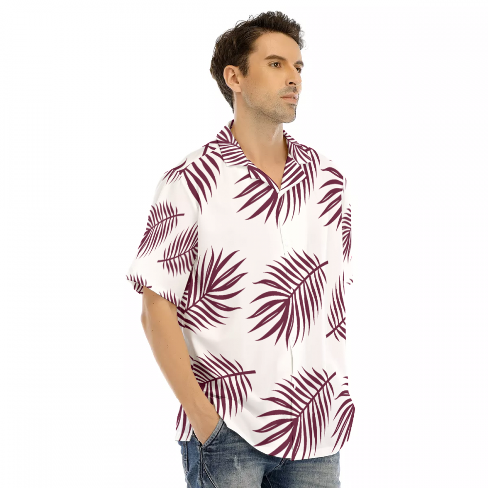 Purple Floral Hawaiian Men's Hawaiian Shirt | Best Tropical Hawaiian Shirt For Men