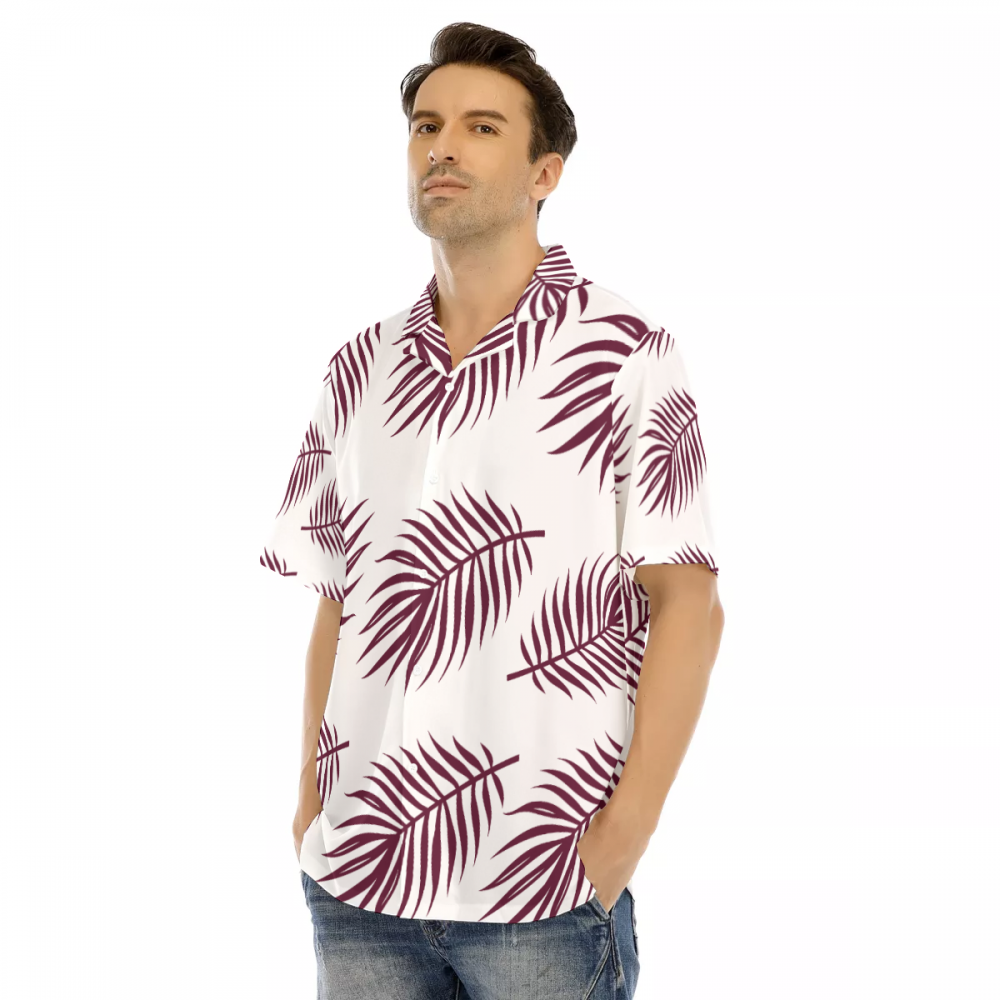 Purple Floral Hawaiian Men's Hawaiian Shirt | Best Tropical Hawaiian Shirt For Men