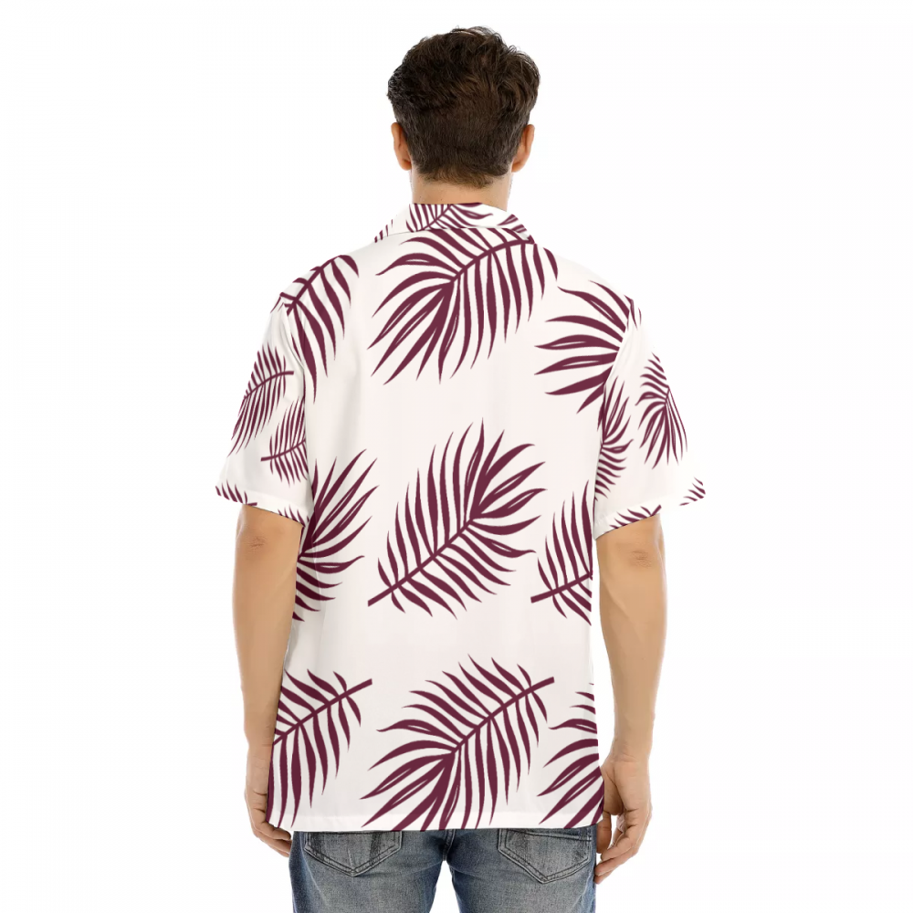 Purple Floral Hawaiian Men's Hawaiian Shirt | Best Tropical Hawaiian Shirt For Men